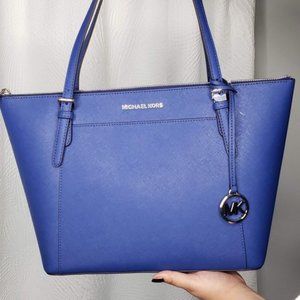 New with tags Michael Kors Large Blue Tote